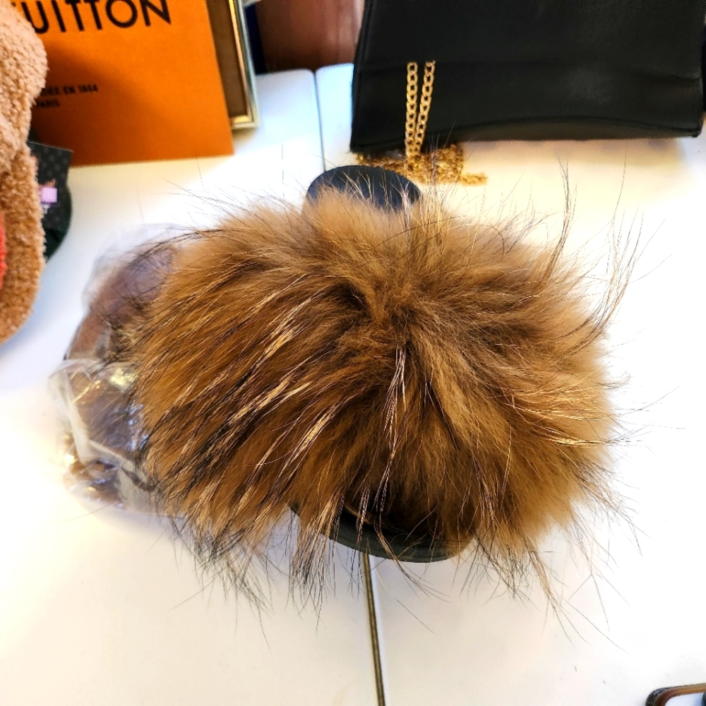 Fluffy Sandals